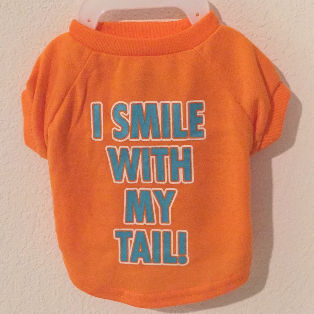 I smile with my tail! Dog Shirt 👕 🐶